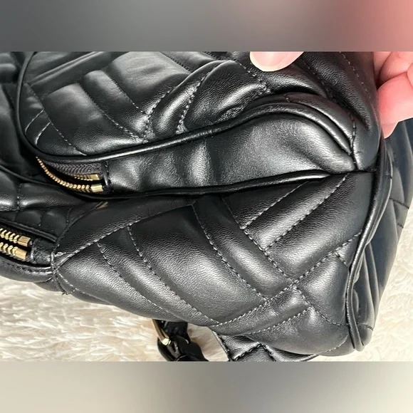 MICHAEL KORS Abbey Medium Quilted Leather Backpack - Picture 12 of 13